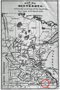 Mn Map 1876 - sized