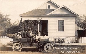 John Long car and house