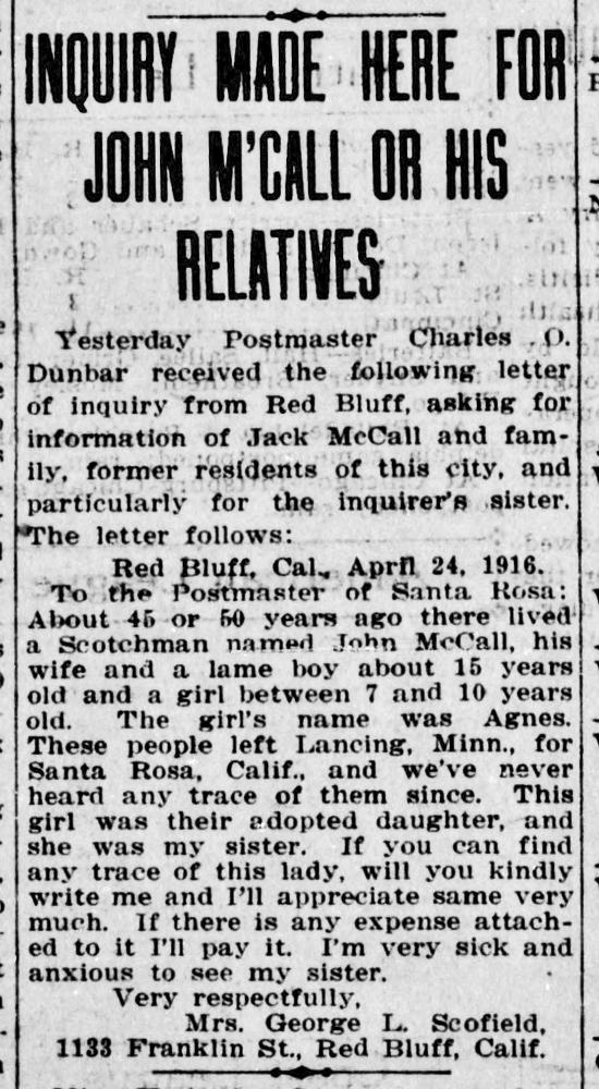 Press Dem 26 April 1916 clip