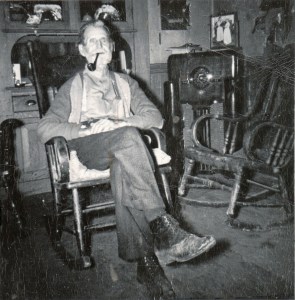 Grampa Wilson rocking