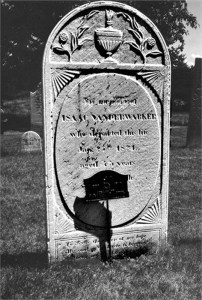 1824 - Isaac Vanderwarker tombstone 800h