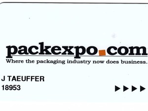 PackExpo card